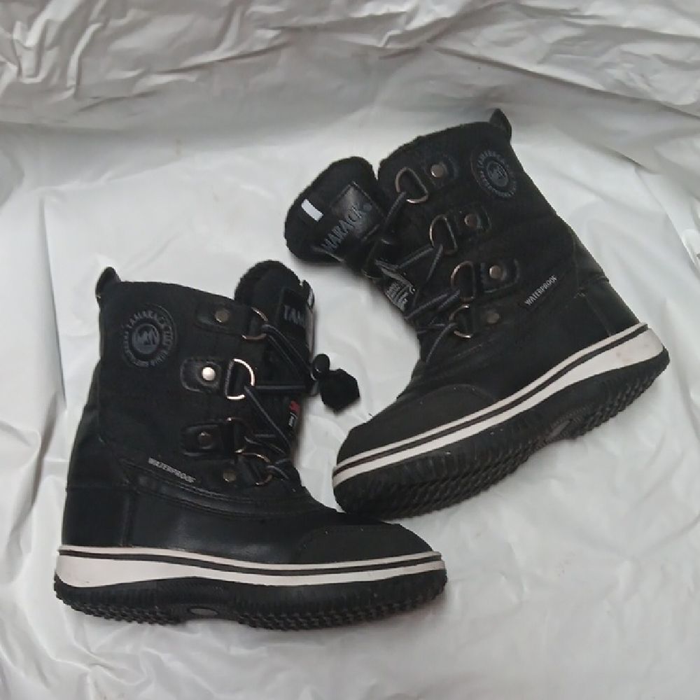 Tamarack Black Thinsulate Watee Resistant Impermeable Snow Boots Toddler Sz 10